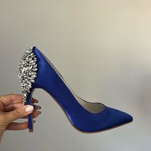 BRAND NEW bedazzled blue Jeffrey Campbell heels